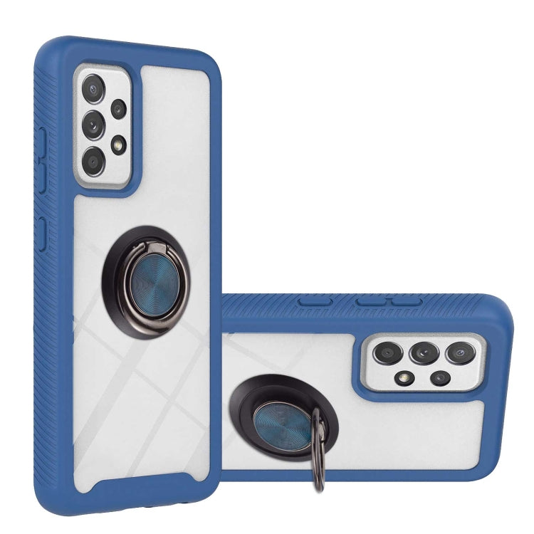 Shockproof PC + TPU Phone Case with Ring Holder, For Samsung Galaxy S22, For Samsung Galaxy S22+, For Samsung Galaxy S22 Ultra, For Samsung Galaxy A33 5G, For Samsung Galaxy A53 5G, For Motorola Moto G Power (2022) / G Pure