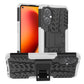 Tire Texture Shockproof TPU+PC Phone Case with Holder, For OnePlus Nord N20 5G, For Samsung Galaxy A73 5G, For Samsung Galaxy A23, For Xiaomi Redmi Note 11S 4G International Version, For Xiaomi Redmi Note 11 Pro 5G International Version