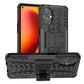 Tire Texture Shockproof TPU+PC Phone Case with Holder, For OnePlus Nord N20 5G, For Samsung Galaxy A73 5G, For Samsung Galaxy A23, For Xiaomi Redmi Note 11S 4G International Version, For Xiaomi Redmi Note 11 Pro 5G International Version