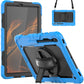 Silicone + PC Tablet Case with Shoulder Strap, For Samsung Galaxy Tab S8 11 inch SM-X700, For Samsung Galaxy Tab S8+ 12.4 inch SM-X800