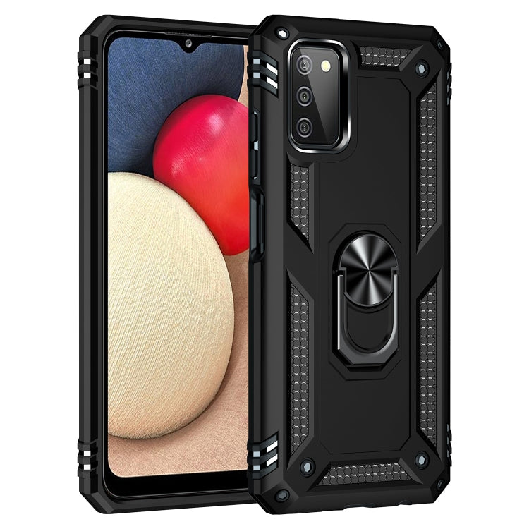 Shockproof TPU + PC Phone Case with Holder, For Samsung Galaxy A03s US Version, For Samsung Galaxy A23