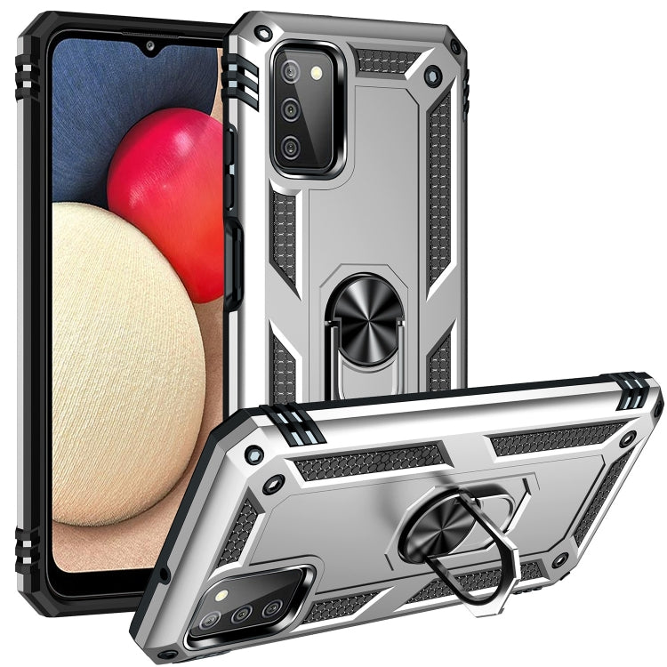 Shockproof TPU + PC Phone Case with Holder, For Samsung Galaxy A03s US Version, For Samsung Galaxy A23