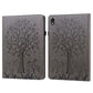 Tree & Deer Pattern Pressed Printing Leather Tablet Case, For OPPO Pad 11 inch, For OPPO Realme Pad 10.4 inch, For Huawei MatePad T 10s 10.1 inch / T 10 9.7 inch, For Lenovo Legion Y700, For iPad mini 6 2021 / mini 2024���������������������������������...