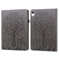 Tree & Deer Pattern Pressed Printing Leather Tablet Case, For OPPO Pad 11 inch, For OPPO Realme Pad 10.4 inch, For Huawei MatePad T 10s 10.1 inch / T 10 9.7 inch, For Lenovo Legion Y700, For iPad mini 6 2021 / mini 2024���������������������������������...