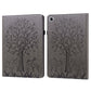 Tree & Deer Pattern Pressed Printing Leather Tablet Case, For OPPO Pad 11 inch, For OPPO Realme Pad 10.4 inch, For Huawei MatePad T 10s 10.1 inch / T 10 9.7 inch, For Lenovo Legion Y700, For iPad mini 6 2021 / mini 2024���������������������������������...