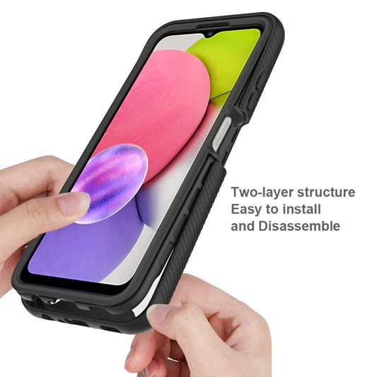 Starry Sky Solid Color Series Shockproof PC + TPU Phone Case