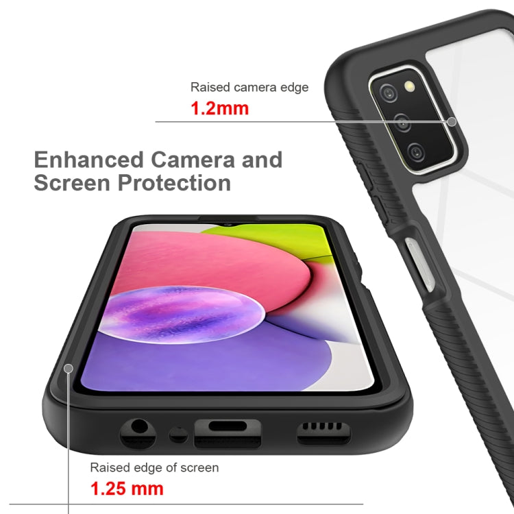 Starry Sky Solid Color Series Shockproof PC + TPU Phone Case