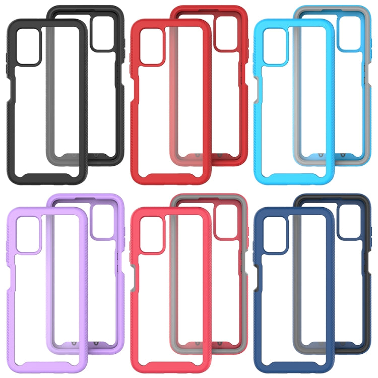 Starry Sky Solid Color Series Shockproof PC + TPU Phone Case