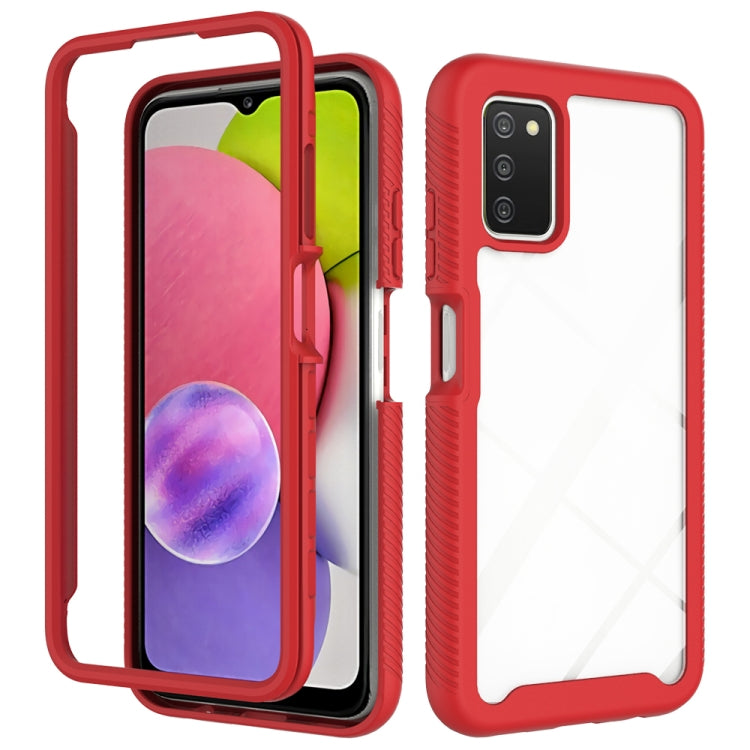 Starry Sky Solid Color Series Shockproof PC + TPU Phone Case