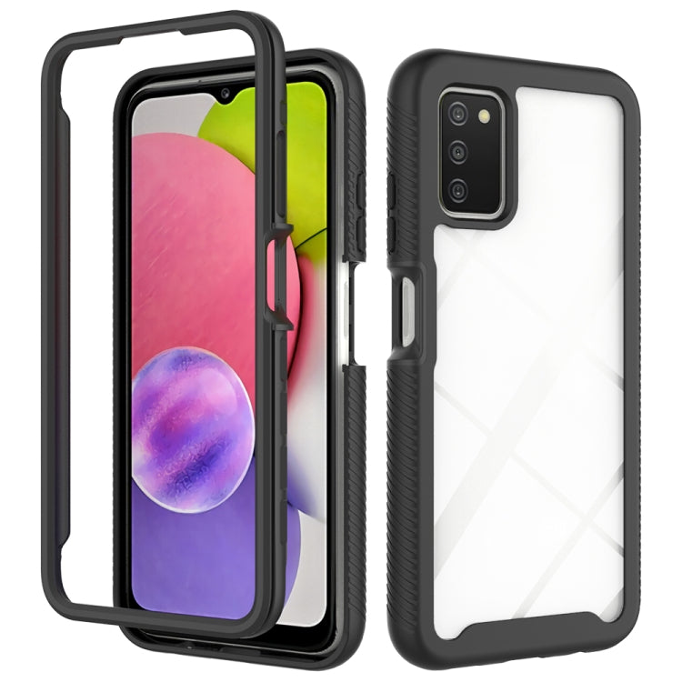 Starry Sky Solid Color Series Shockproof PC + TPU Phone Case