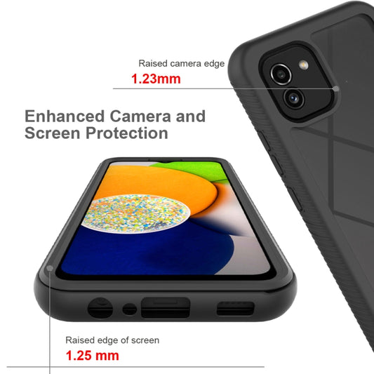 Starry Sky Solid Color Series PC + TPU Phone Case with PET Film