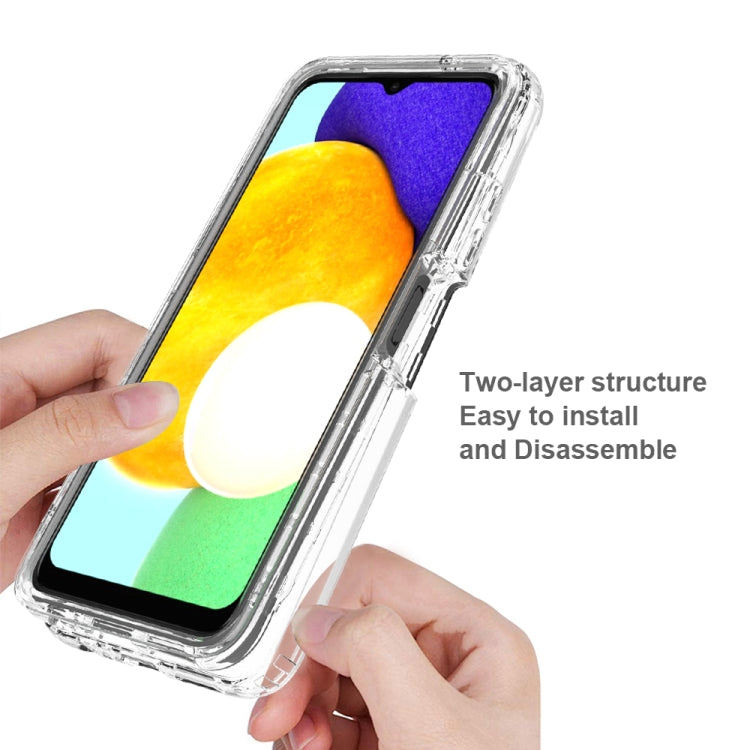Transparency Two-color Gradient PC + TPU Phone Case, For Samsung Galaxy A03s 165.8mm US Version