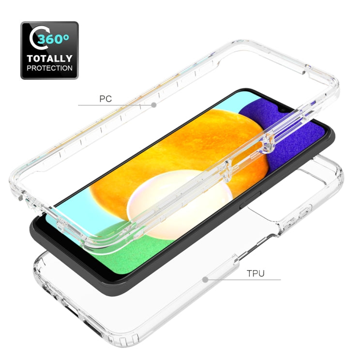 Transparency Two-color Gradient PC + TPU Phone Case, For Samsung Galaxy A03s 165.8mm US Version