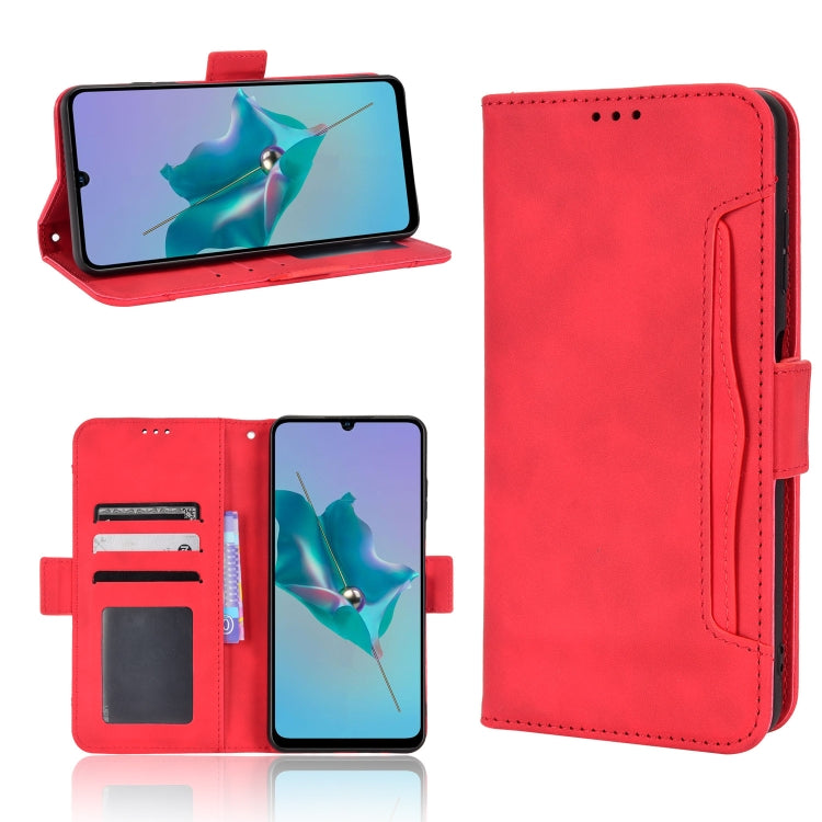 Skin Feel Calf Pattern Leather Phone Case, For ZTE Blade A72