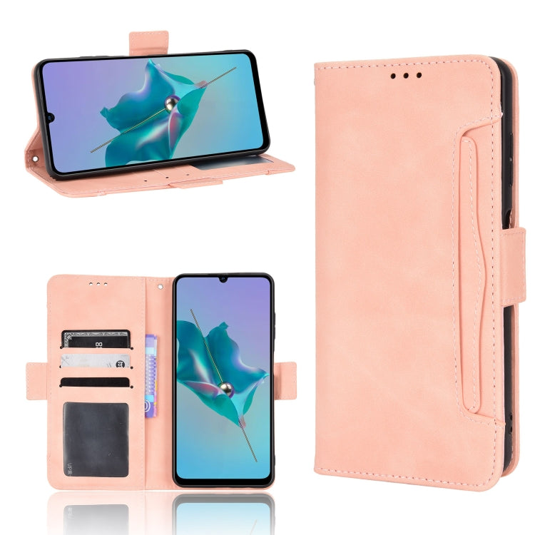Skin Feel Calf Pattern Leather Phone Case, For ZTE Blade A72