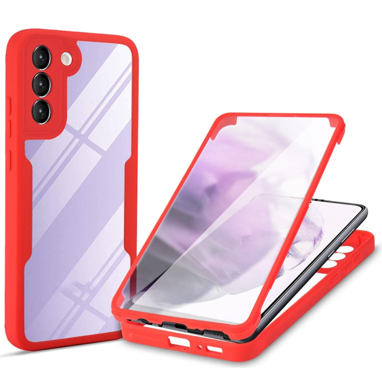 Acrylic + TPU 360 Degrees Full Coverage Shockproof Phone Case, For Samsung Galaxy A10s, For Samsung Galaxy A12, For Samsung Galaxy M52 5G, For Samsung Galaxy S22 5G, For Samsung Galaxy S22+ 5G, For Samsung Galaxy S22 Ultra 5G, For Samsung Galaxy A21s��...