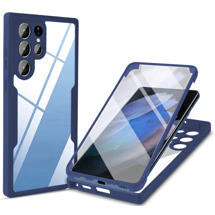 Acrylic + TPU 360 Degrees Full Coverage Shockproof Phone Case, For Samsung Galaxy A10s, For Samsung Galaxy A12, For Samsung Galaxy M52 5G, For Samsung Galaxy S22 5G, For Samsung Galaxy S22+ 5G, For Samsung Galaxy S22 Ultra 5G, For Samsung Galaxy A21s��...