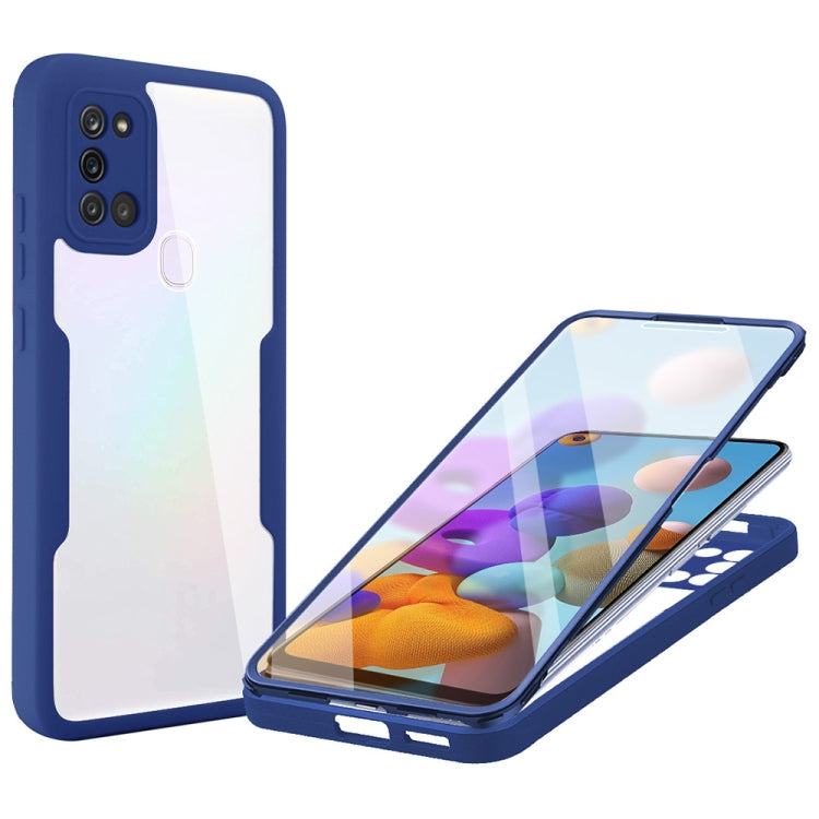 Acrylic + TPU 360 Degrees Full Coverage Shockproof Phone Case, For Samsung Galaxy A10s, For Samsung Galaxy A12, For Samsung Galaxy M52 5G, For Samsung Galaxy S22 5G, For Samsung Galaxy S22+ 5G, For Samsung Galaxy S22 Ultra 5G, For Samsung Galaxy A21s��...