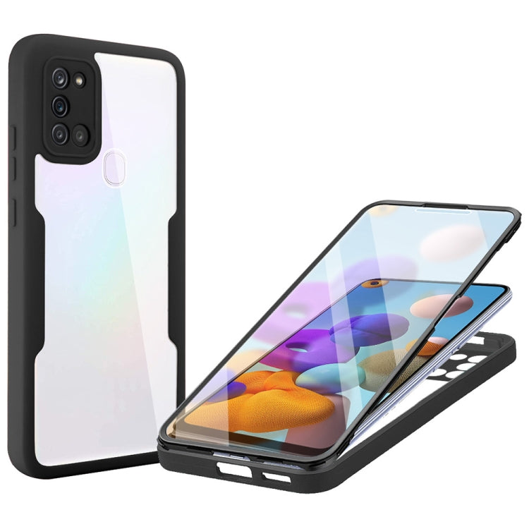 Acrylic + TPU 360 Degrees Full Coverage Shockproof Phone Case, For Samsung Galaxy A10s, For Samsung Galaxy A12, For Samsung Galaxy M52 5G, For Samsung Galaxy S22 5G, For Samsung Galaxy S22+ 5G, For Samsung Galaxy S22 Ultra 5G, For Samsung Galaxy A21s��...