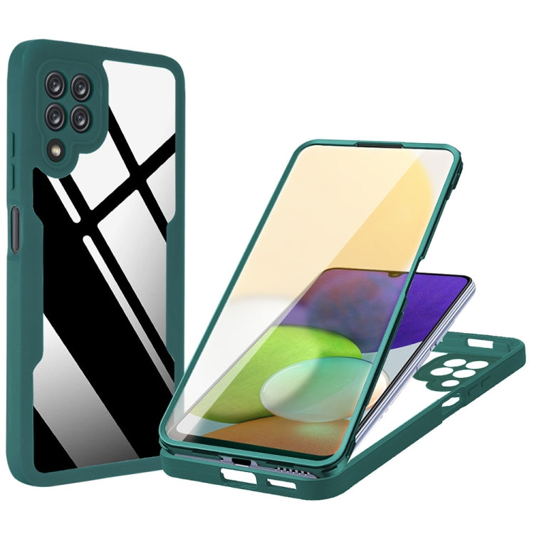 Acrylic + TPU 360 Degrees Full Coverage Shockproof Phone Case, For Samsung Galaxy A10s, For Samsung Galaxy A12, For Samsung Galaxy M52 5G, For Samsung Galaxy S22 5G, For Samsung Galaxy S22+ 5G, For Samsung Galaxy S22 Ultra 5G, For Samsung Galaxy A21s��...
