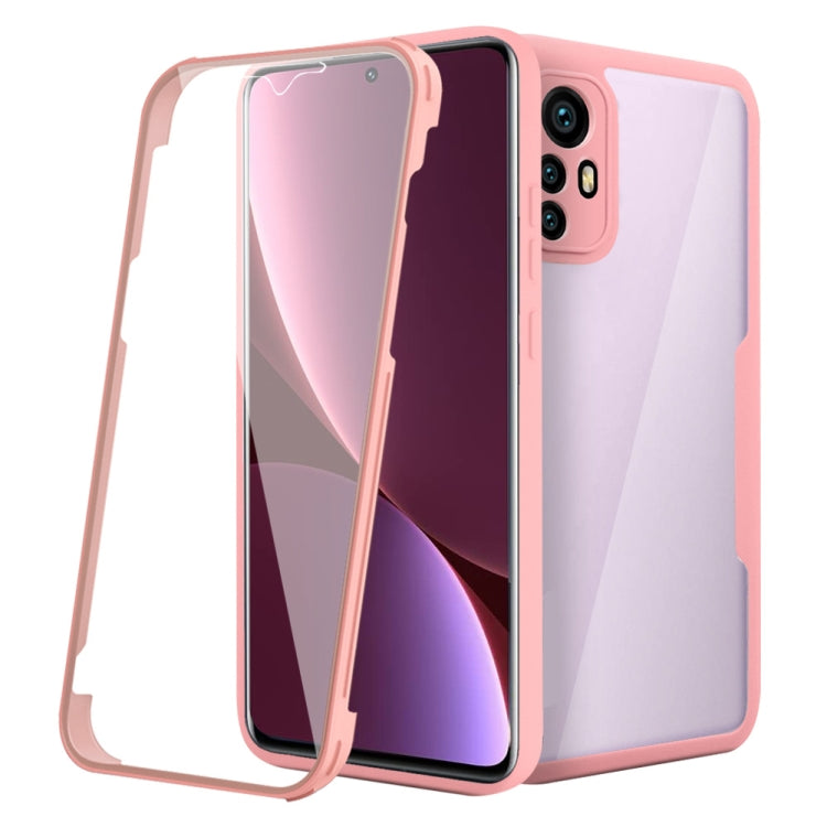 Acrylic + TPU 360 Degrees Full Coverage Shockproof Phone Case, For Samsung Galaxy A32, For OPPO A16 / A55 5G, For Xiaomi 12 5G, For Xiaomi 12 Pro 5G, For Xiaomi Redmi  K40, For Xiaomi Redmi Note 11 4G Global, For Xiaomi Poco X3 NFC / X3