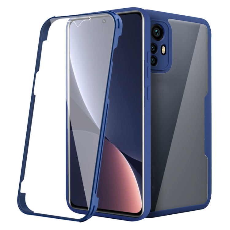 Acrylic + TPU 360 Degrees Full Coverage Shockproof Phone Case, For Samsung Galaxy A32, For OPPO A16 / A55 5G, For Xiaomi 12 5G, For Xiaomi 12 Pro 5G, For Xiaomi Redmi  K40, For Xiaomi Redmi Note 11 4G Global, For Xiaomi Poco X3 NFC / X3