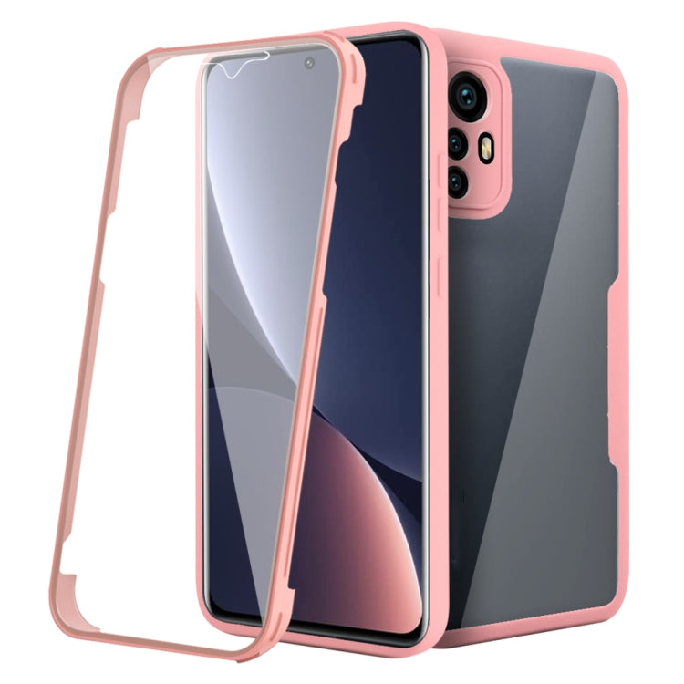 Acrylic + TPU 360 Degrees Full Coverage Shockproof Phone Case, For Samsung Galaxy A32, For OPPO A16 / A55 5G, For Xiaomi 12 5G, For Xiaomi 12 Pro 5G, For Xiaomi Redmi  K40, For Xiaomi Redmi Note 11 4G Global, For Xiaomi Poco X3 NFC / X3
