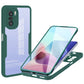 Acrylic + TPU 360 Degrees Full Coverage Shockproof Phone Case, For Samsung Galaxy A32, For OPPO A16 / A55 5G, For Xiaomi 12 5G, For Xiaomi 12 Pro 5G, For Xiaomi Redmi  K40, For Xiaomi Redmi Note 11 4G Global, For Xiaomi Poco X3 NFC / X3