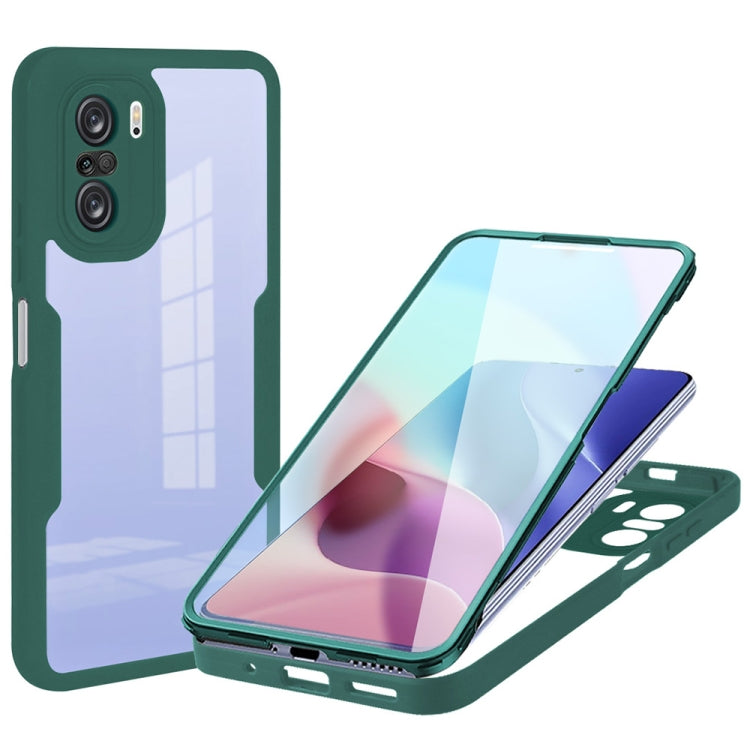 Acrylic + TPU 360 Degrees Full Coverage Shockproof Phone Case, For Samsung Galaxy A32, For OPPO A16 / A55 5G, For Xiaomi 12 5G, For Xiaomi 12 Pro 5G, For Xiaomi Redmi  K40, For Xiaomi Redmi Note 11 4G Global, For Xiaomi Poco X3 NFC / X3