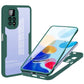 Acrylic + TPU 360 Degrees Full Coverage Shockproof Phone Case, For Samsung Galaxy A32, For OPPO A16 / A55 5G, For Xiaomi 12 5G, For Xiaomi 12 Pro 5G, For Xiaomi Redmi  K40, For Xiaomi Redmi Note 11 4G Global, For Xiaomi Poco X3 NFC / X3