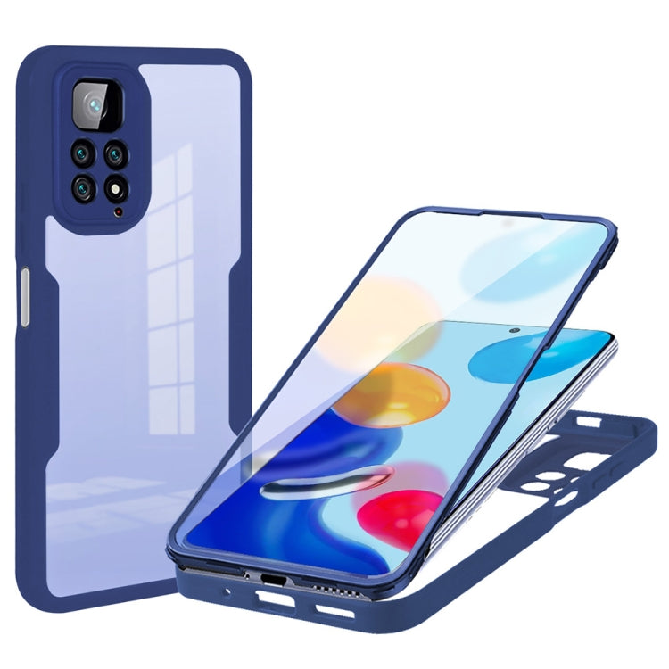 Acrylic + TPU 360 Degrees Full Coverage Shockproof Phone Case, For Samsung Galaxy A32, For OPPO A16 / A55 5G, For Xiaomi 12 5G, For Xiaomi 12 Pro 5G, For Xiaomi Redmi  K40, For Xiaomi Redmi Note 11 4G Global, For Xiaomi Poco X3 NFC / X3