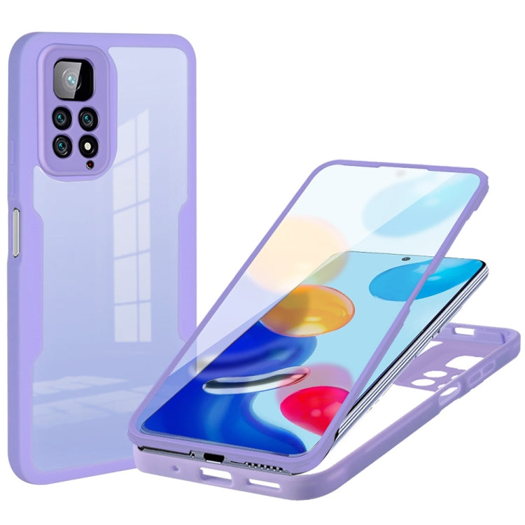 Acrylic + TPU 360 Degrees Full Coverage Shockproof Phone Case, For Samsung Galaxy A32, For OPPO A16 / A55 5G, For Xiaomi 12 5G, For Xiaomi 12 Pro 5G, For Xiaomi Redmi  K40, For Xiaomi Redmi Note 11 4G Global, For Xiaomi Poco X3 NFC / X3
