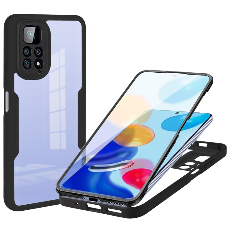 Acrylic + TPU 360 Degrees Full Coverage Shockproof Phone Case, For Samsung Galaxy A32, For OPPO A16 / A55 5G, For Xiaomi 12 5G, For Xiaomi 12 Pro 5G, For Xiaomi Redmi  K40, For Xiaomi Redmi Note 11 4G Global, For Xiaomi Poco X3 NFC / X3