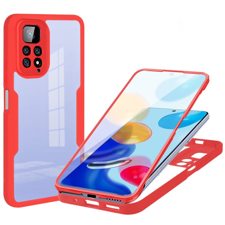 Acrylic + TPU 360 Degrees Full Coverage Shockproof Phone Case, For Samsung Galaxy A32, For OPPO A16 / A55 5G, For Xiaomi 12 5G, For Xiaomi 12 Pro 5G, For Xiaomi Redmi  K40, For Xiaomi Redmi Note 11 4G Global, For Xiaomi Poco X3 NFC / X3