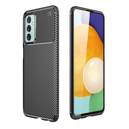 Carbon Fiber Texture Shockproof TPU Phone Case, For Samsung Galaxy M23 / F23, For Xiaomi Redmi Note 11E 5G