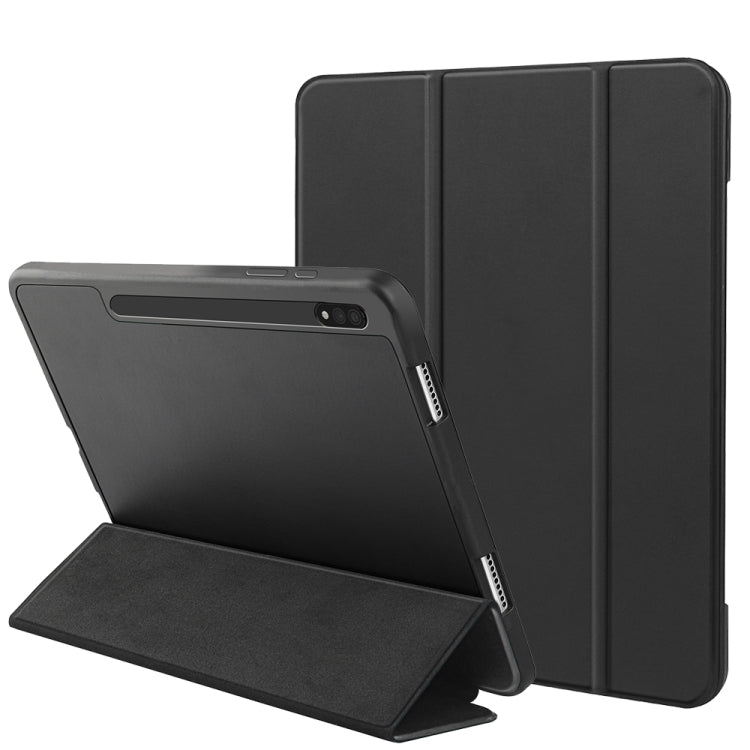 3-folding Honeycomb TPU Smart Leather Tablet Case