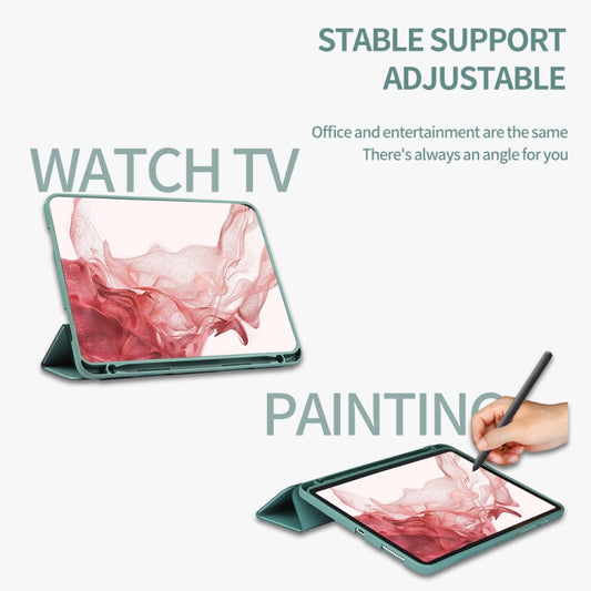 3-folding Honeycomb TPU Smart Leather Tablet Case