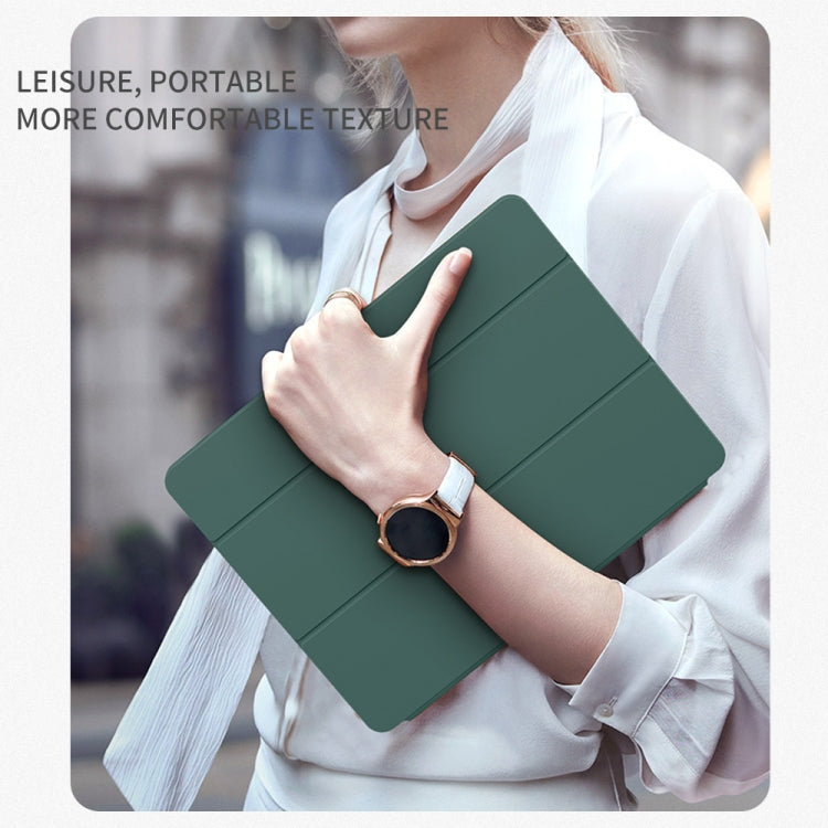 3-folding Honeycomb TPU Smart Leather Tablet Case