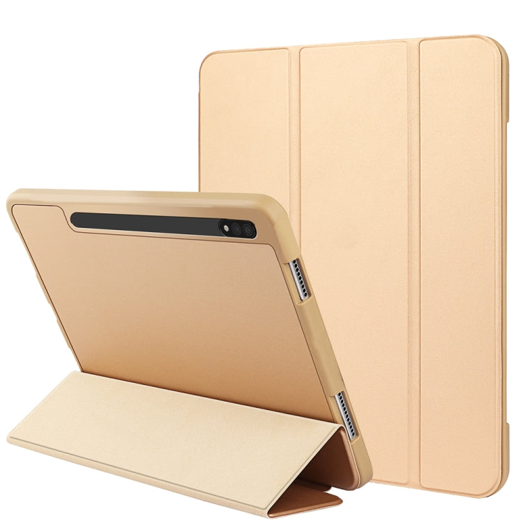 3-folding Honeycomb TPU Smart Leather Tablet Case