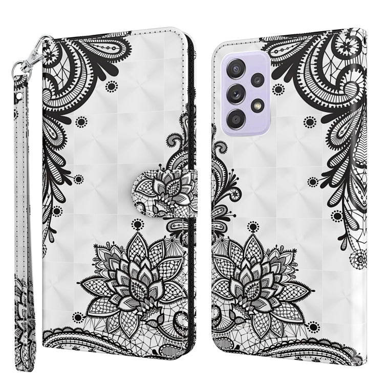 3D Painting Pattern TPU + PU Leather Phone Case