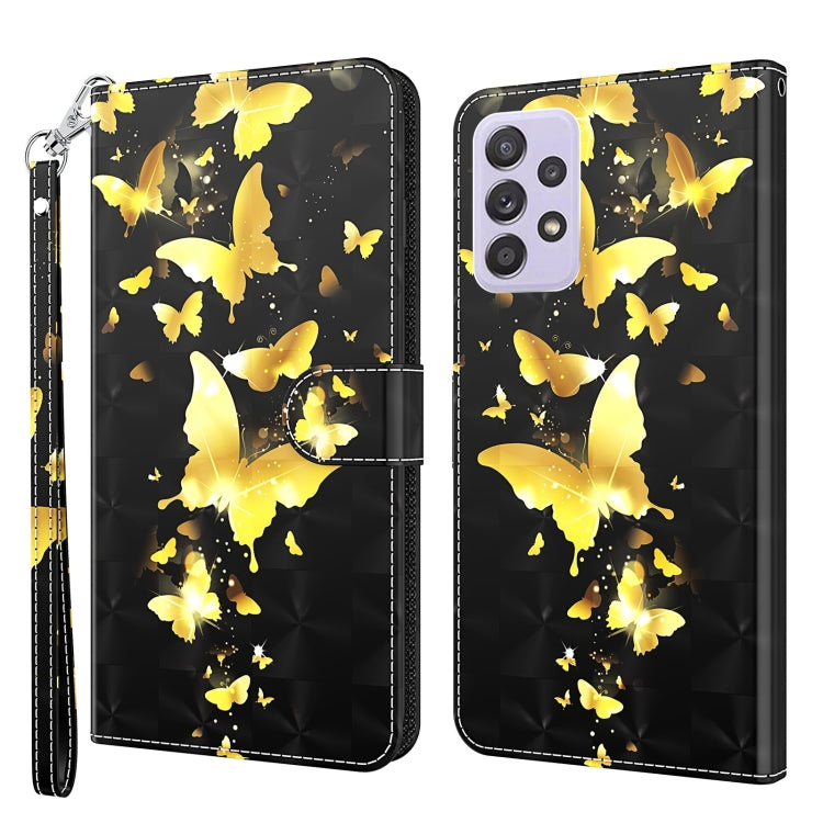 3D Painting Pattern TPU + PU Leather Phone Case