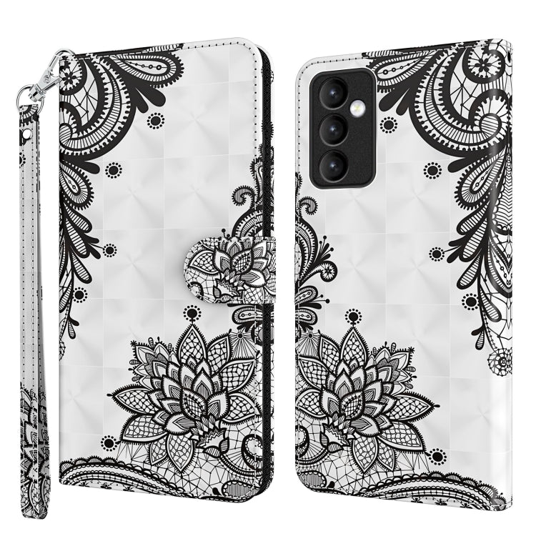 3D Painting Pattern TPU + PU Leather Phone Case
