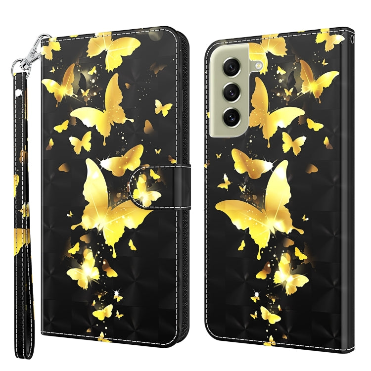 3D Painting Pattern TPU + PU Leather Phone Case