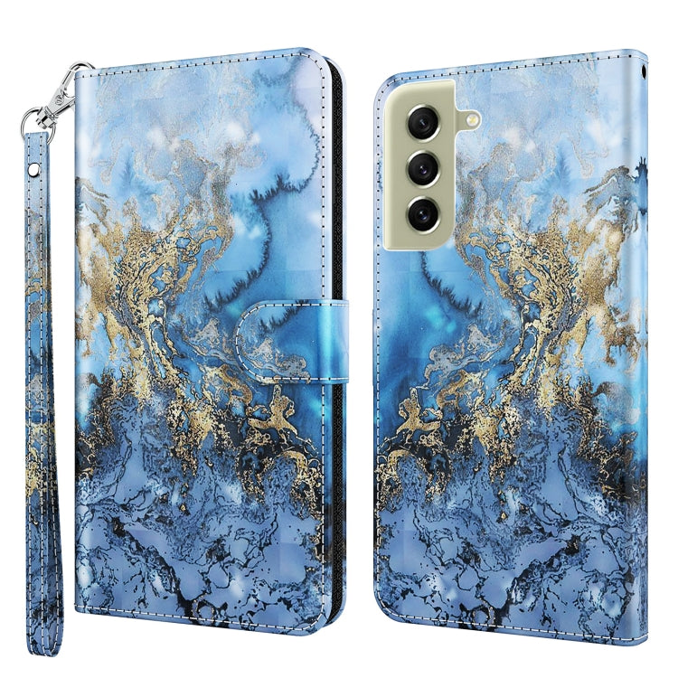 3D Painting Pattern TPU + PU Leather Phone Case