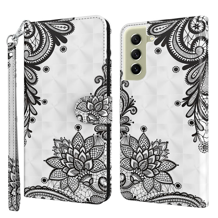 3D Painting Pattern TPU + PU Leather Phone Case