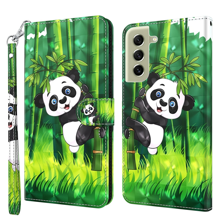 3D Painting Pattern TPU + PU Leather Phone Case