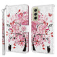 3D Painting Pattern TPU + PU Leather Phone Case