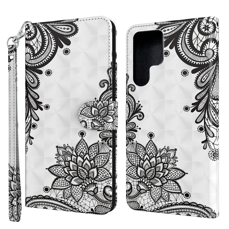 3D Painting Pattern TPU + PU Leather Phone Case