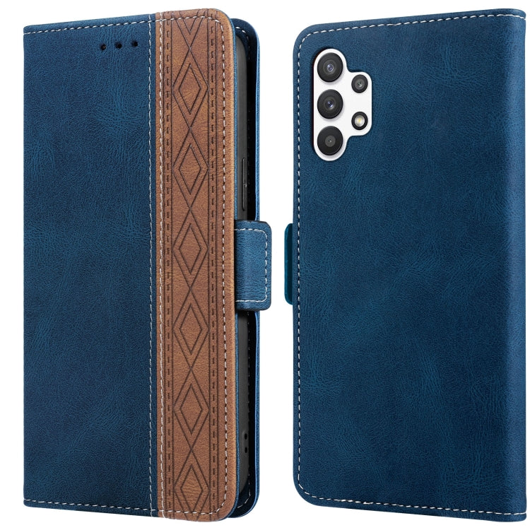 Stitching Side-Magnetic RFID Leather Phone Case, For Samsung Galaxy A02, For Samsung Galaxy A02s, For Samsung Galaxy A03s 166mm, For Samsung Galaxy A12 5G, For Samsung Galaxy A13 4G, For Samsung Galaxy A13 5G, For Samsung Galaxy A22 5G�����������������...