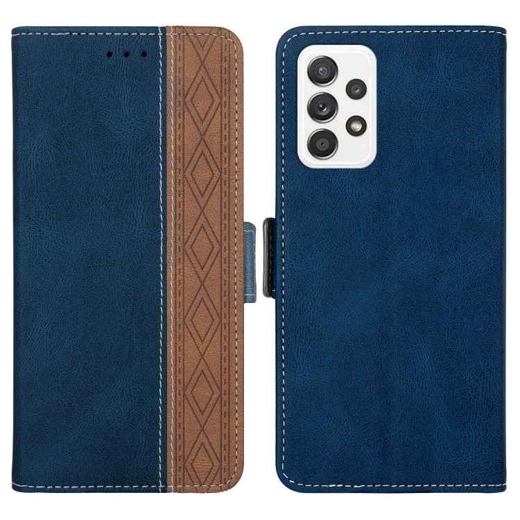 Stitching Side-Magnetic RFID Leather Phone Case, For Samsung Galaxy A53 5G, For Samsung Galaxy A72 4G / 5G, For Samsung Galaxy A73 5G, For Samsung Galaxy S10, For Samsung Galaxy S10+, For Samsung Galaxy S20, For Samsung Galaxy S20 FE 5G����������������...